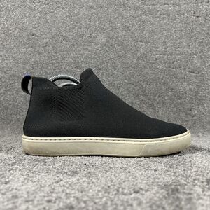 Rothy's The Chelsea Women’s Size 8 Black Slip On High Top Boots Booties Used